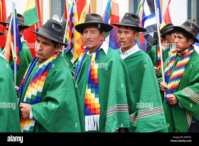 hombres-bolivianos-en-trajes-tradicionales-y-celebrando-el-dia-de-la-fundacion-del-estado-plurinacional-la-paz-bolivia-america-del-sur-jme7x1