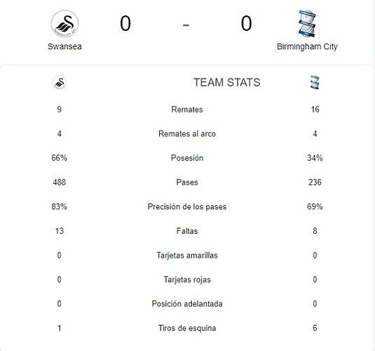 SWANSEA - BIRMINGHAM CITY