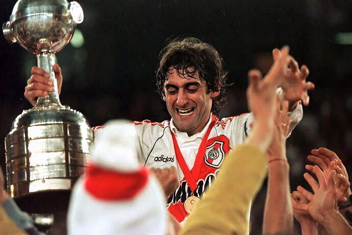 Francescoli - Campeón Libertadores 1996