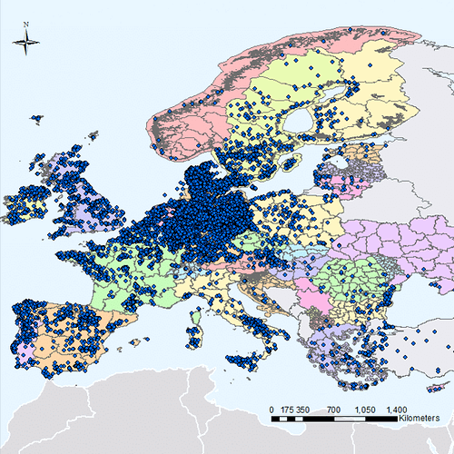 Map-of-onshore-Wind-farms-in-Europe