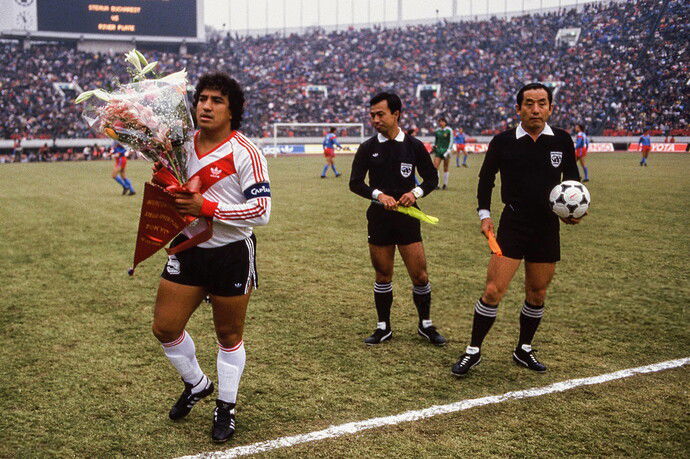 Américo Gallego - River Plate Final Intercontinental 1986