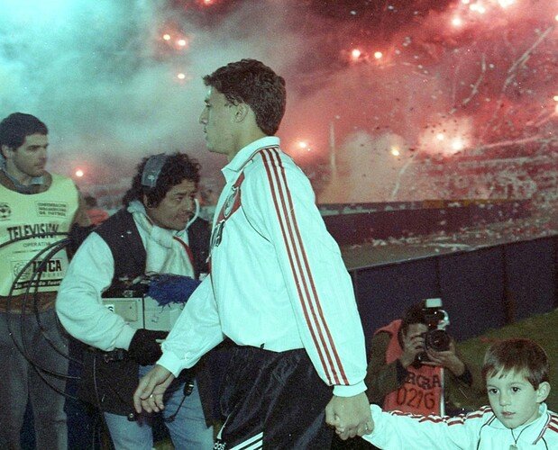 Crespo Final Libertadores 1996