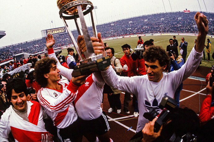 River Campeón Copa Intercontinental - 1986