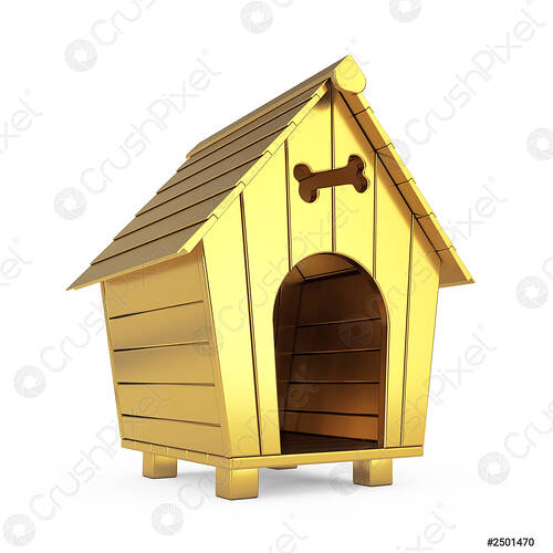 golden-cartoon-dog-house-3d-2501470