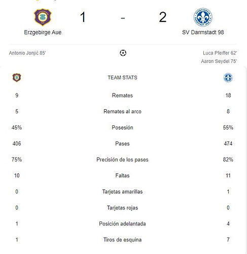 ERZGEBIRGE AUE - SV DARMSTADT  98