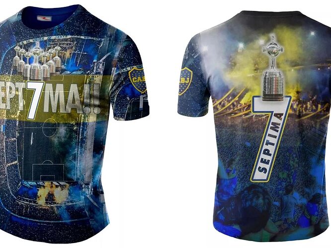 Camiseta-Boca-septima-portada