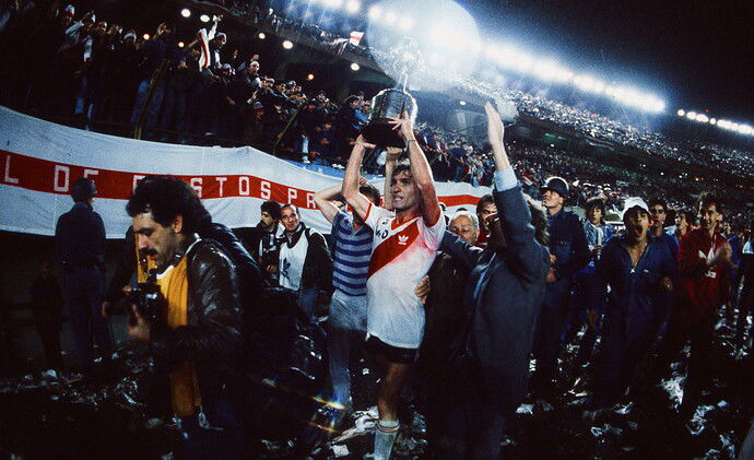 Ruggeri Libertadores 1986