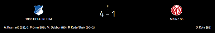 Hoffenheim - Mainz