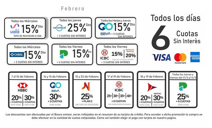 Promociones Bancarias Febrero 22