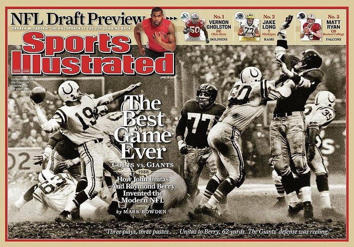 the-best-game-ever-1958-colts-vs-giants-april-28-2008-sports-illustrated-cover
