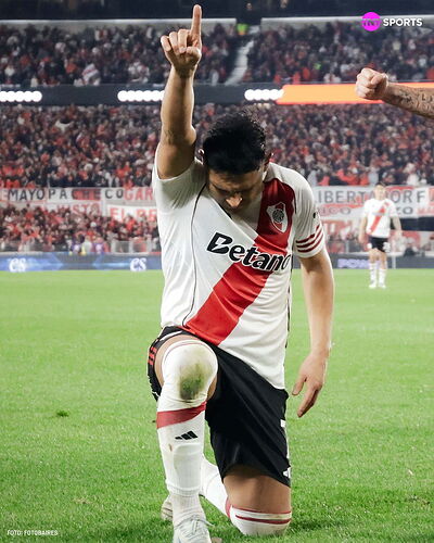 ¿El primer festejo de gol de Maxi Salas en River a lo Matador 🇨🇱