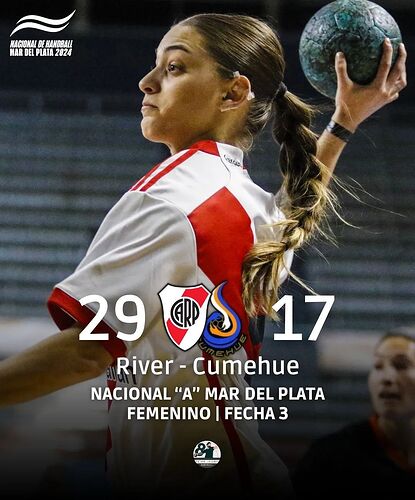 Photo shared by Octavo Jugador Handball on September 05, 2024 tagging @carp_handball. May be an image of 1 person, ball, sports equipment and text.