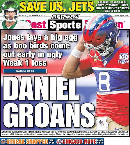 The back page- DANIEL GROANS Link in bio.