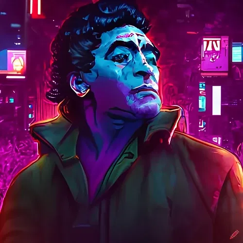Cyberpunk Maradona