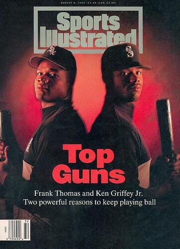 chicago-white-sox-frank-thomas-and-seattle-mariners-ken-august-08-1994-sports-illustrated-cover
