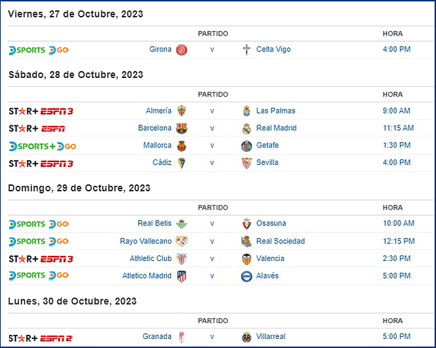 LA LIGA