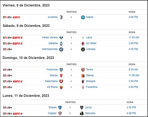 SERIE A