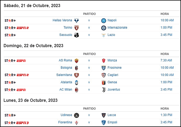 SERIE A