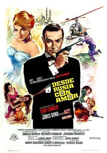 James Bond from Russia with love