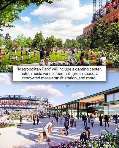 Steve Cohen wants to build an $8 billion casino and entertainment complex next to Citi Field  Read more on the Mets’ unique doubleheader today in our bio. (1)