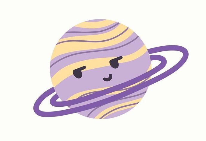 planet-saturn-with-face-in-cartoon-style-greeting-card-with-cute-planet-vector