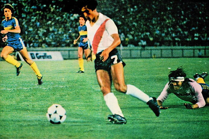 river 1 boca 0 verano 1982 Ramon Diaz