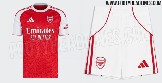 Arsenal 25-26 Home Kit Leaked  (3)