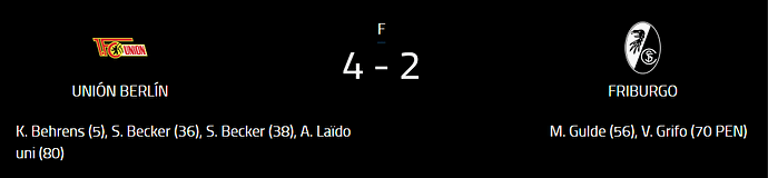 11- Union Berlin - Friburgo