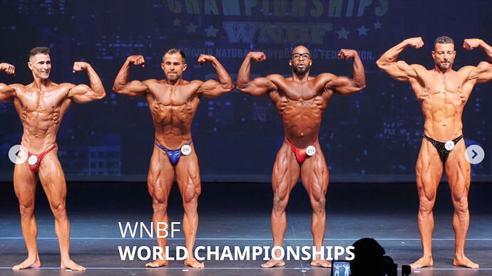 Line-up-of-Natural-Bodybuilders-competing-in-the-WNBF-bodybuilding-competition