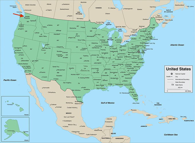seattle-washington - usa-map
