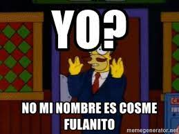 Cosme fulanito