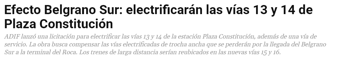 Screenshot 2022-10-01 at 16-52-10 Efecto Belgrano Sur electrificarán las vías 13 y 14 de Plaza Constitución