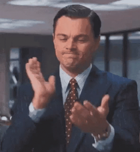 LeonardoDicaprioClappingGIF