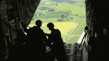 c130a-irborne-jump-out-of-plane