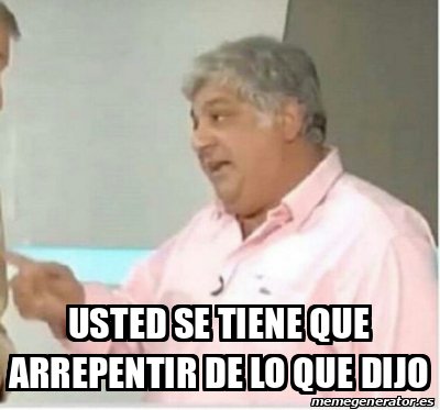 usted se tiene