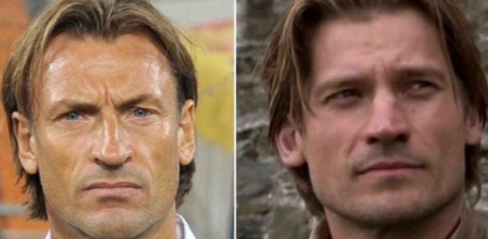 Hervé Renard  y Jamie Lannister